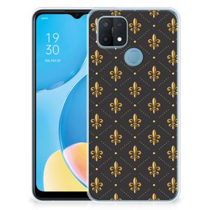 OPPO A15 TPU bumper Franse Lelie