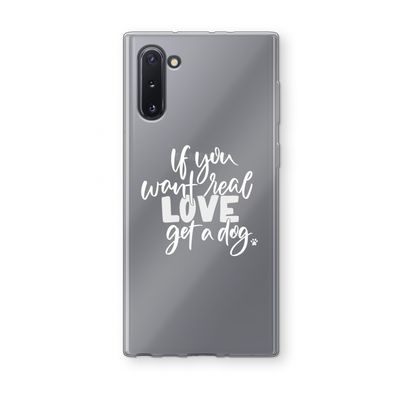 Partner in crime: Samsung Galaxy Note 10 Transparant Hoesje