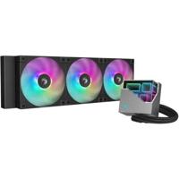 Sistema di raffreddamento ad acqua AIO - DEEPCOOL LT360 ARGB - 3 ventole ARGB da 120 mm - Nero