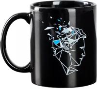 Twin Mirror Mug - Line Art