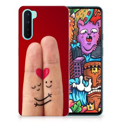 OnePlus Nord | Sillicone Back Cover | Liefde - Origineel Romantisch Cadeau