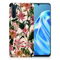 OPPO A91 TPU Case Flowers