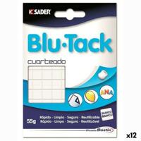 Stopverf Bostik Blu Tack Wit (12 Stuks)
