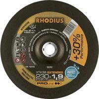 Rhodius 205703 Doorslijpschijf gebogen 230 mm 1 stuk(s) RVS, Staal Rhodius 205703 Doorslijpschijf gebogen 230 mm 1 stuk(s) RVS, Staal