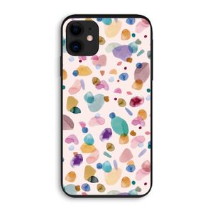 Terrazzo Memphis Pink: iPhone 11 Biologisch afbreekbaar hoesje