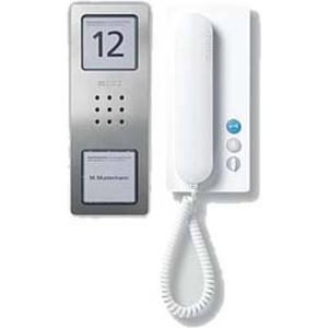 Siedle SET CA 812-1 E/W Infoveld voor Deurintercom Kabelgebonden Zilver, Wit