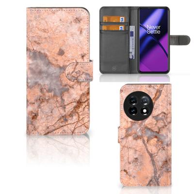 OnePlus 11 | Bookcase | Marmer Oranje