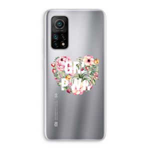GRL PWR Flower: Xiaomi Mi 10T 5G Transparant Hoesje