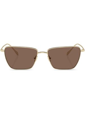 Giorgio Armani lunettes de soleil à monture rectangulaire