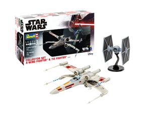 Revell Star Wars X-Wing Fighter & 1/65 Tie Fighter