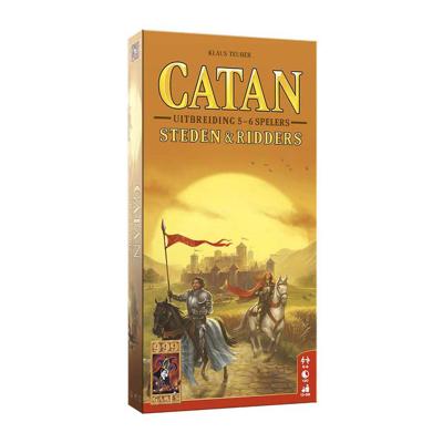 999Games 999 games catan: uitbreiding steden & ridders 5/6 spelers bordspel
