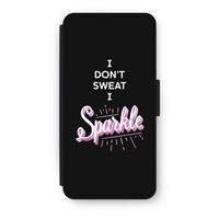 Sparkle quote: iPhone 8 Flip Hoesje