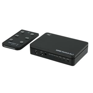 4-poorts HDMI 1.4 switch met 3D ondersteuning