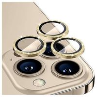 Hat Prince Glitter iPhone 14 Pro/14 Pro Max Camera Lens Beschermer - Goud