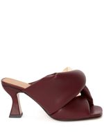 JW Anderson sandales à détail de chaîne - Rouge
