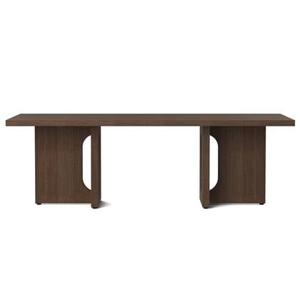 Audo Copenhagen Androgyne salontafel 120x45 donker eiken