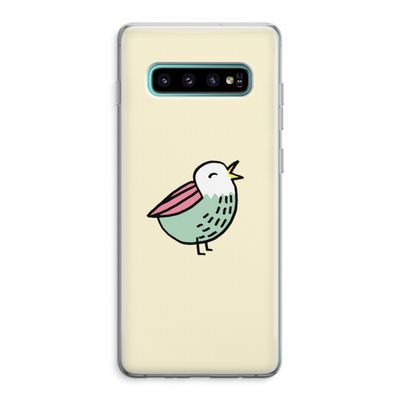 Birdy: Samsung Galaxy S10 Plus Transparant Hoesje