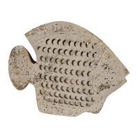 Mansion Atmosphere Decoratie vis metaal 40x7,5x30,5cm