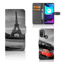 Motorola Moto E20 | E30 | E40 Flip Cover Eiffeltoren