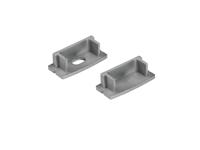 EUROLITE End Caps for U-profile 20mm silver