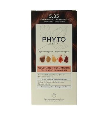 Phytocolor collection 5.35 chatain clair chocolat