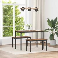 Bank Oudhout 80 x 35 x 45 cm Bewerkt hout