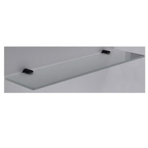 BWS Planchet Mia Glas Bevestigingspunten Mat Zwart
