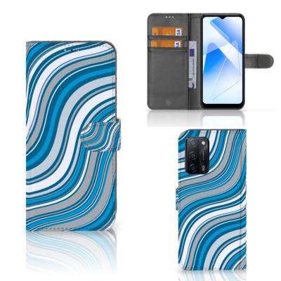 OPPO A16/A16s/A54s | Telefoon Hoesje | Waves Blue