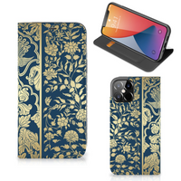 iPhone 12 Pro Max Smart Cover Beige Flowers