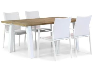 Lifestyle Rome/Glasgow 180 cm dining tuinset 5-delig