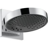 Hansgrohe Rainfinity PowderRain hoofddouche 250 3jet met douchearm 10-30° verticaal kantelbaar Ø25cm EcoSmart chroom 26233000