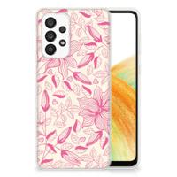 Samsung Galaxy A33 5G | TPU Case | Pink Flowers