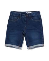 HEMA Kindershort jogdenim donkerblauw (donkerblauw)