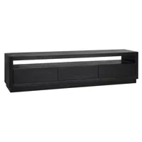 TV-meubel Oakura 3-laden Zwart