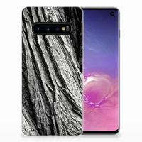 Bumper Hoesje Samsung Galaxy S10 Boomschors Grijs