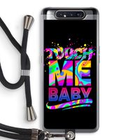 Touch Me: Samsung Galaxy A80 Transparant Hoesje met koord