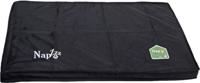 Nap'zzz draadkooikussen waterproof zwart 89x54x5 cm - Gebr de boon