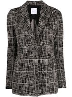 Rosetta Getty blazer à carreaux - Noir