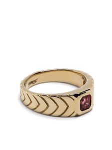 Jacquie Aiche bague en or 14ct sertie de tourmaline