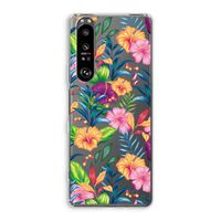 Tropisch 2: Sony Xperia 1 III Transparant Hoesje