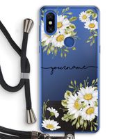 Daisies: Xiaomi Mi Mix 3 Transparant Hoesje met koord