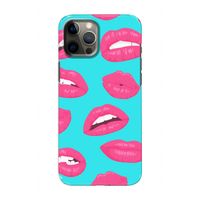 Bite my lip: Volledig geprint iPhone 12 Hoesje