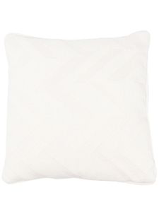 Missoni Home coussin en laine à motif zigzag - Blanc