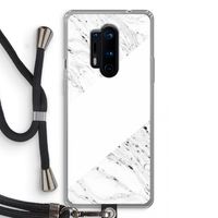 Biggest stripe: OnePlus 8 Pro Transparant Hoesje met koord