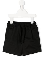 Dolce & Gabbana Kids short à bandes latérales - Noir