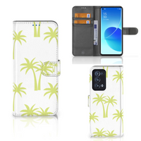 OPPO Reno 6 Pro Plus 5G Hoesje Palmtrees