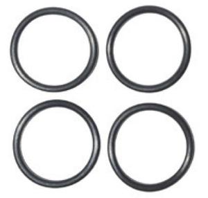 Kirchhoff O-ring, rubber, 18 x 22 x 2 mm, voor ventiel bovenste deel (4x) - 98696350