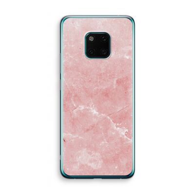 Roze marmer: Huawei Mate 20 Pro Transparant Hoesje