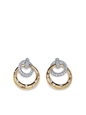 KWIAT boucles d'oreilles Cobblestone en or 18ct ornées de diamants