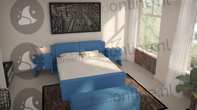 Elektrische boxspring 160 x 220 cm- stofkleur 1513